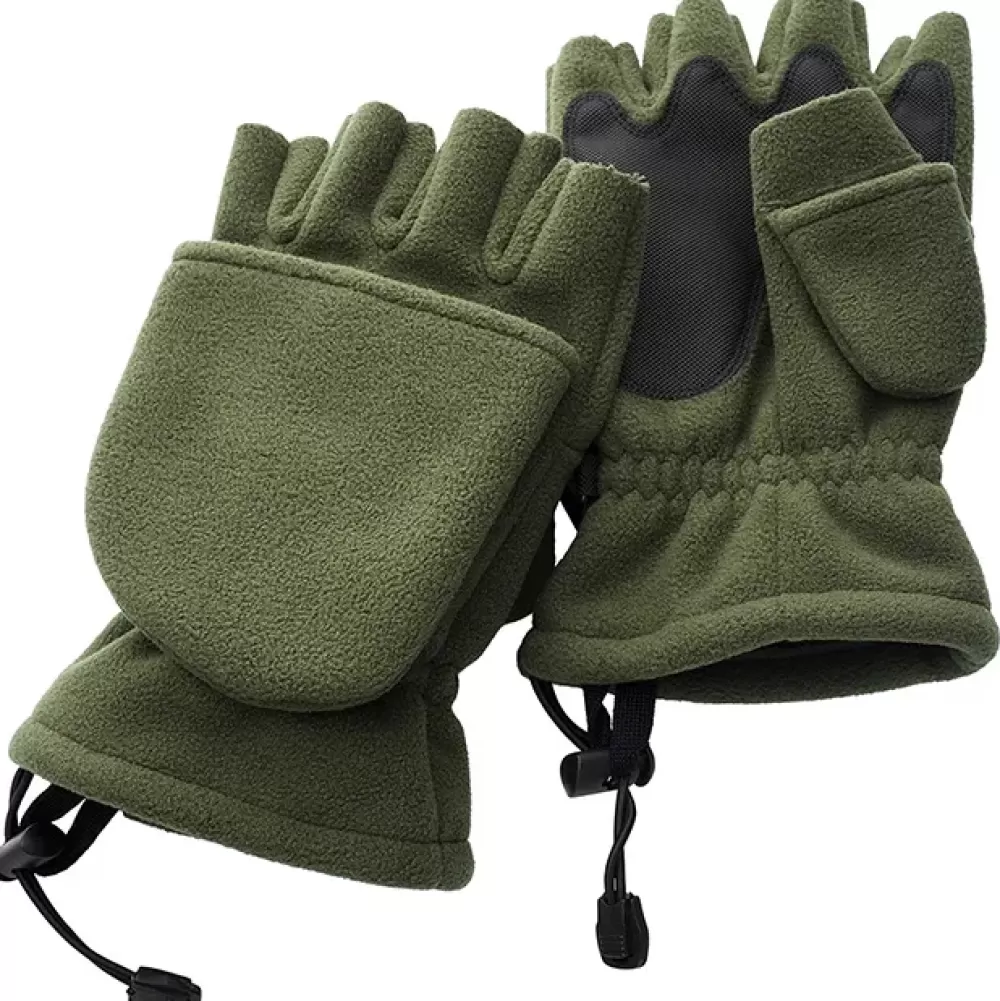 Trakker Polar Fleece Fishing Gloves- Clothing