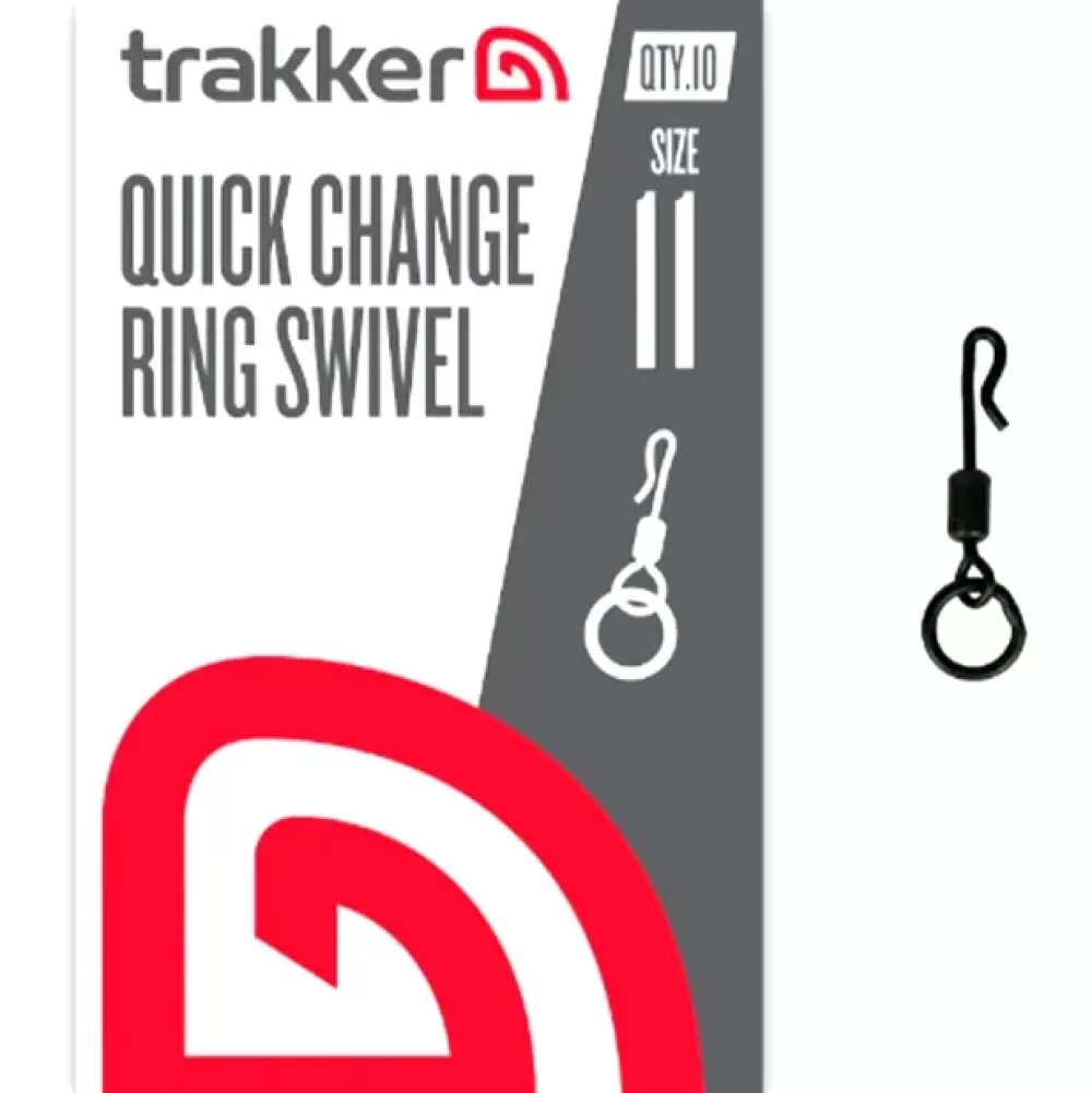 Trakker QC Ring Swivel Size 11- Terminal Tackle