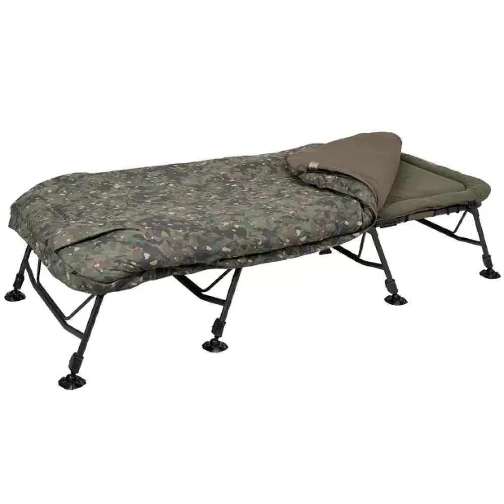Trakker RLX 8 Leg Camo Bed System Wide- Bedchairs