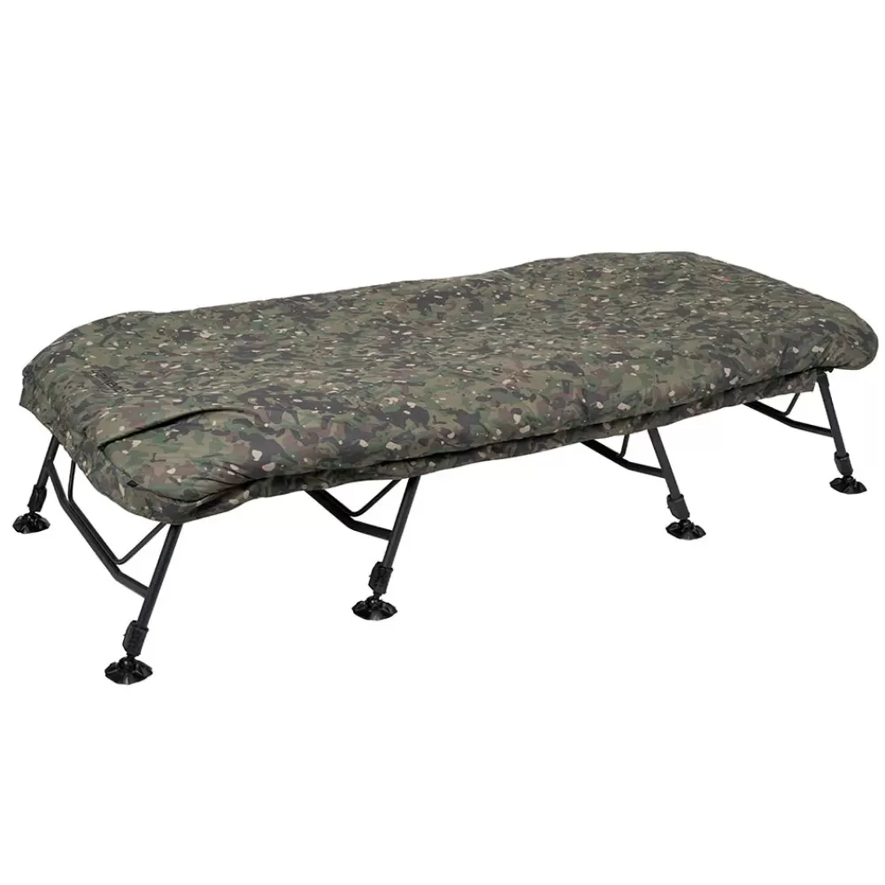 Trakker RLX 8 Leg Camo Bed System Wide- Bedchairs