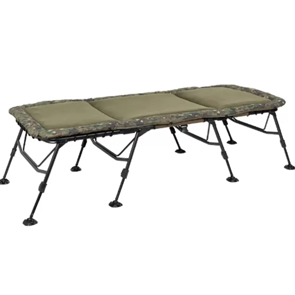 Trakker RLX 8 Leg Wide Fishing Bedchair- Bedchairs