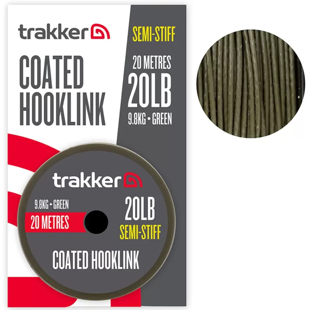 Trakker Semi Stiff Coated Hooklink- Terminal Tackle