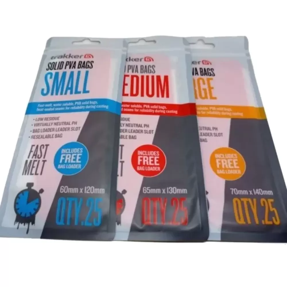Trakker Solid PVA Bags- Terminal Tackle