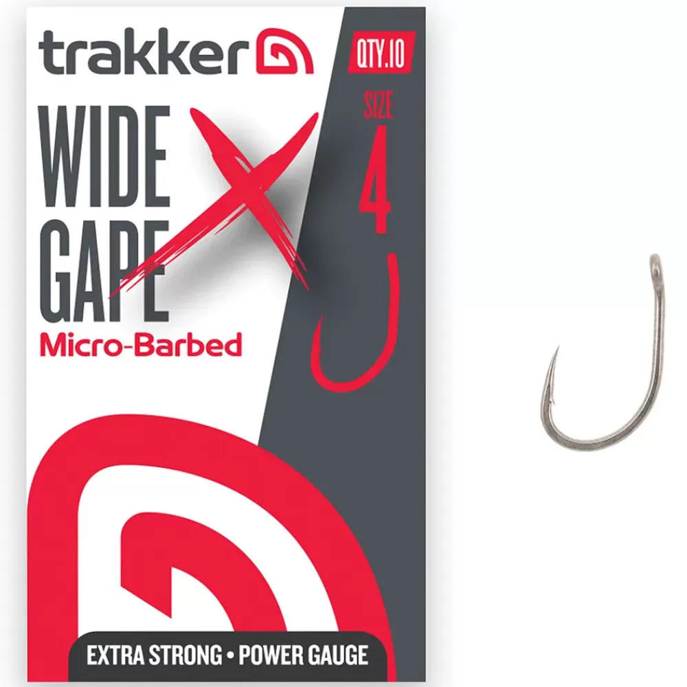 Trakker Wide Gape XS Hooks- Terminal Tackle