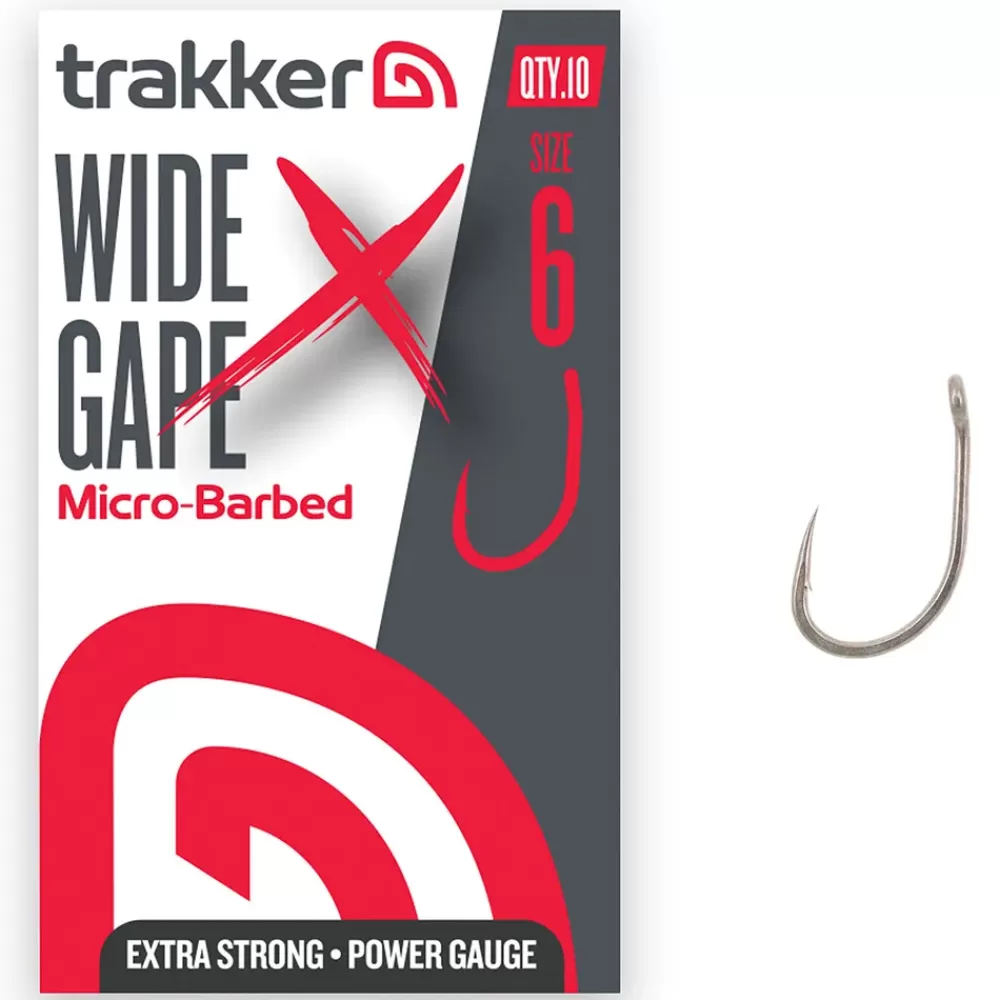Trakker Wide Gape XS Hooks- Terminal Tackle