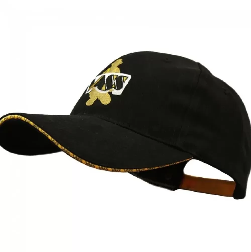 Vass Brushed Cotton Cap Black- Clothing