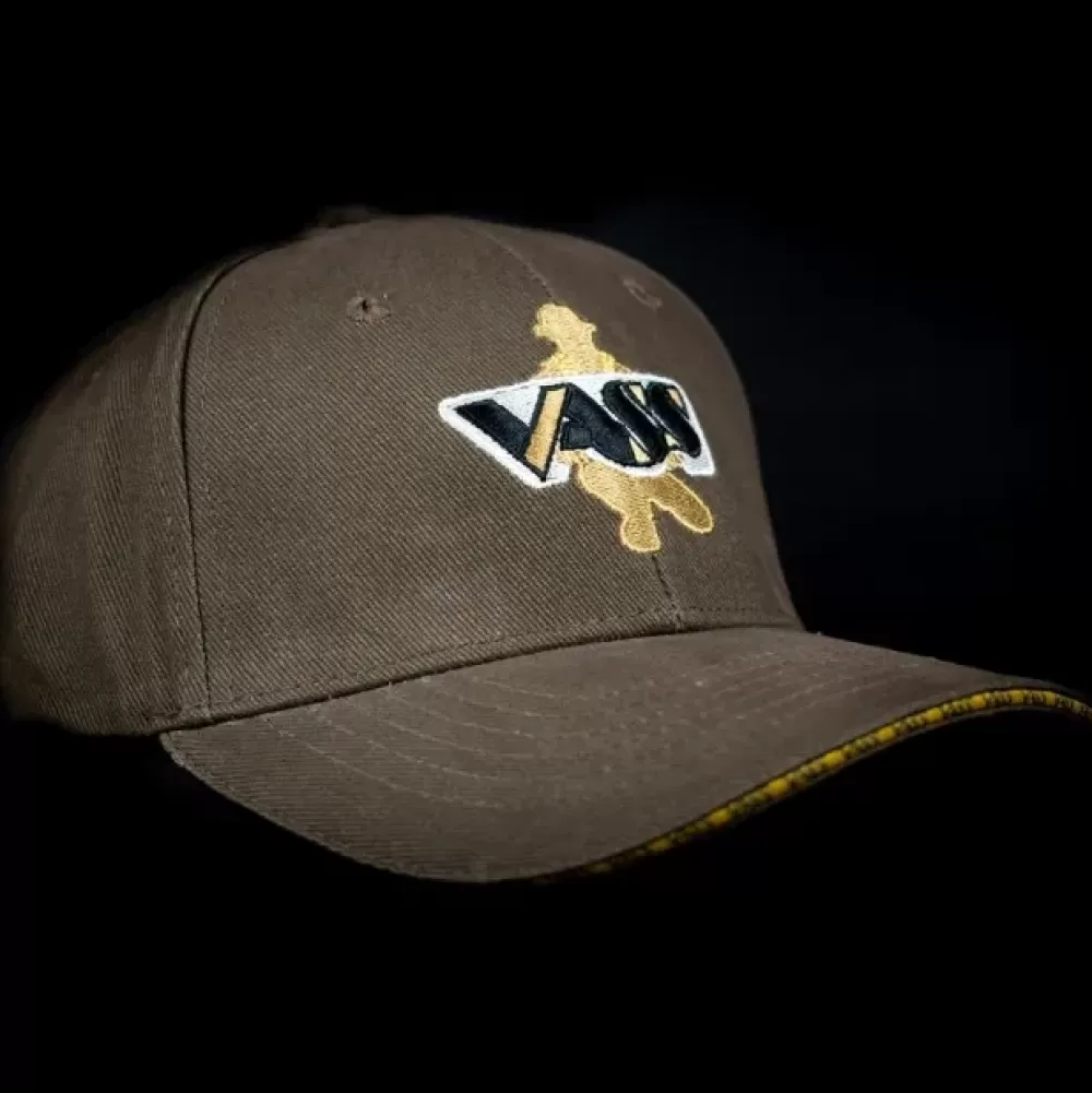 Vass Brushed Cotton Cap Khaki- Clothing