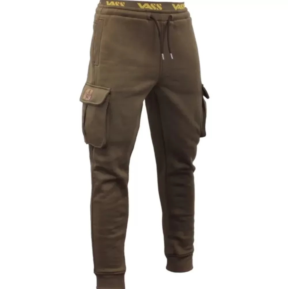 Vass Culture Cargo Jogger - Khaki Green- Clothing