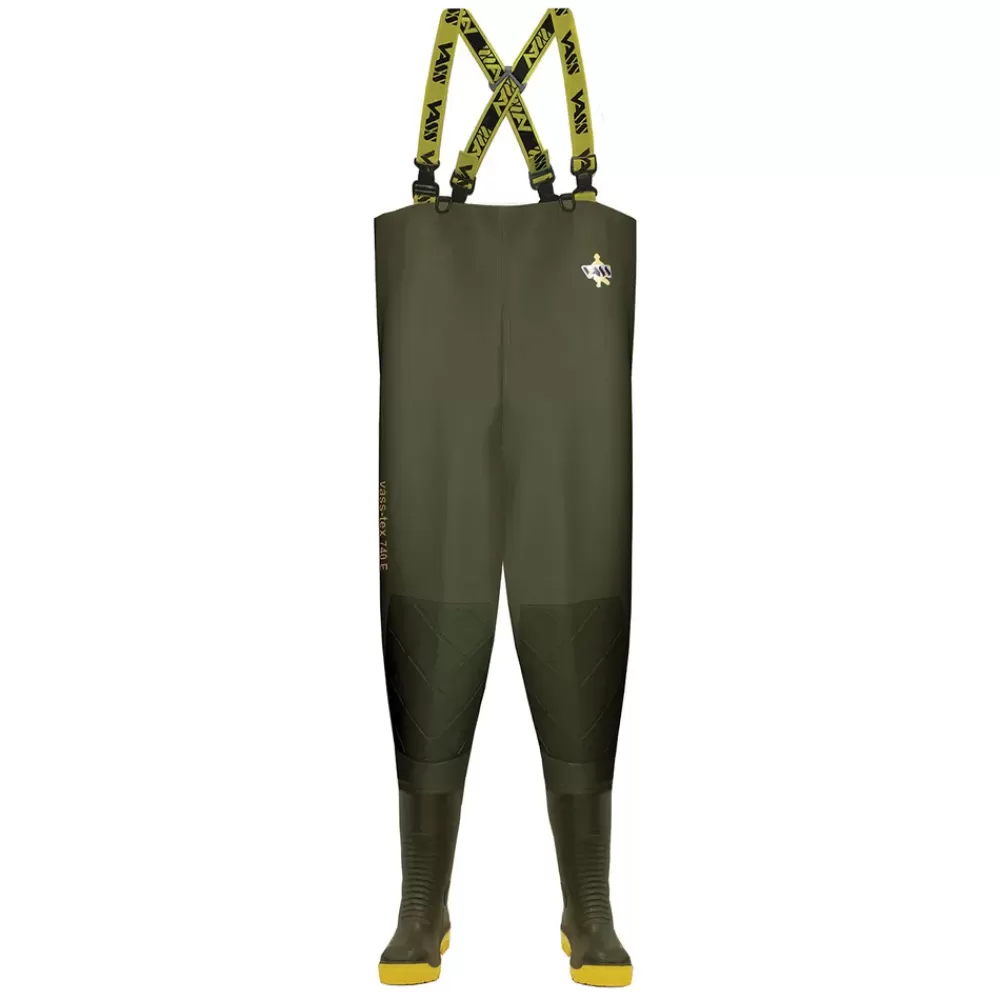 Vass 740E SuperNova Heavy Duty PVC Chest Wader with Knee-reinforcement