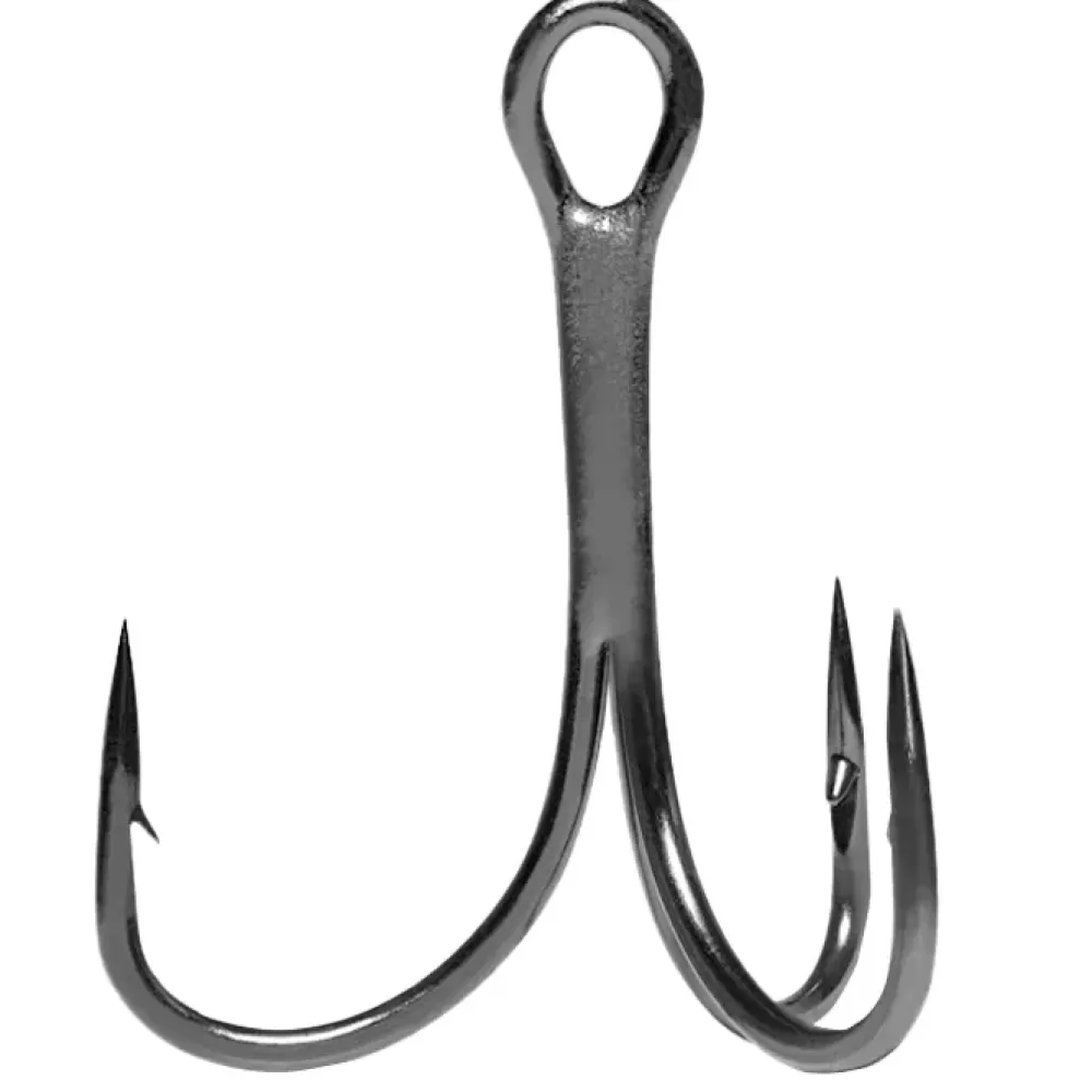 VMC 7552 - 75 Series Light Inline Treble Hooks BN