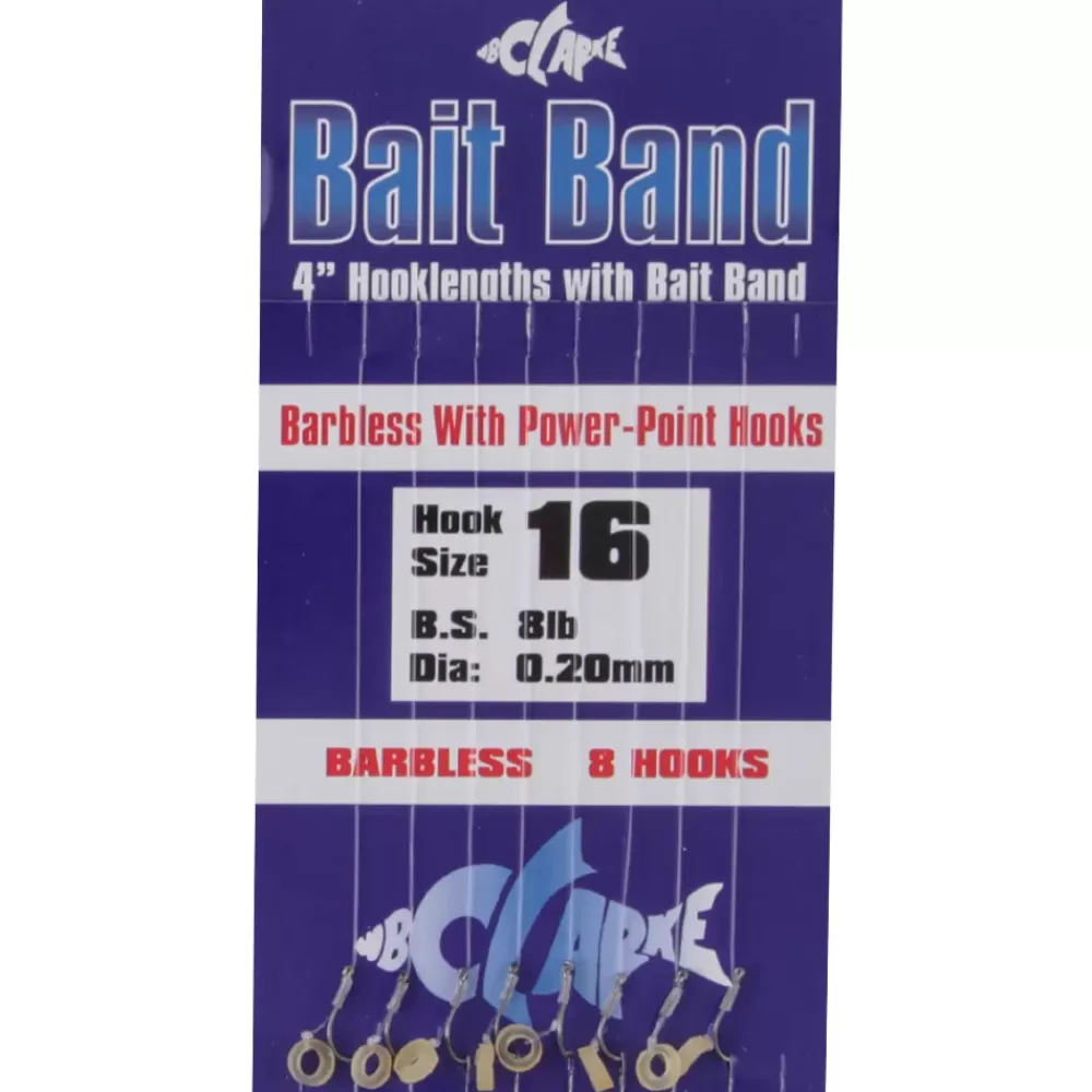 Angling Direct WB Clarke Hooks To Nylon with Baitband